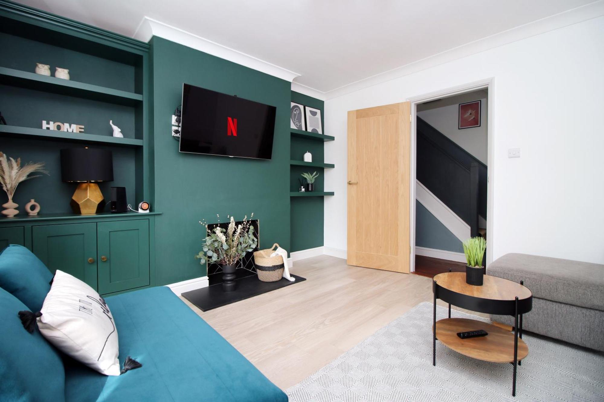 Stylish Home In Bath With Driveway Parking, 10Min From City Eksteriør bilde