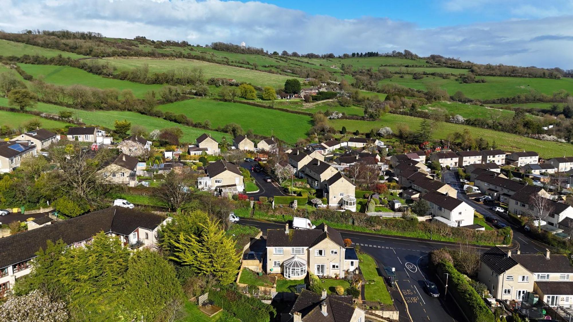 Stylish Home In Bath With Driveway Parking, 10Min From City Eksteriør bilde